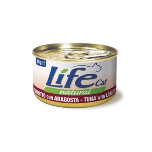 لايف كات معلبات طعام رطب بطعم التونة مع لوبستر 85g