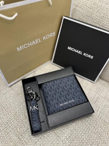 محفظة + ميدالية مايكل كورس رجالي