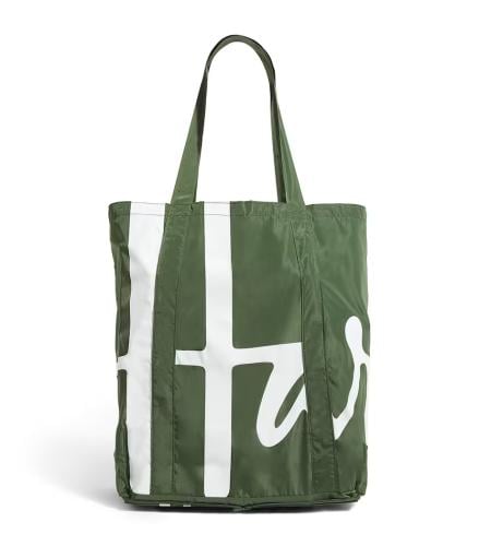 HARRODS Logo Pocket Shopper Bag
