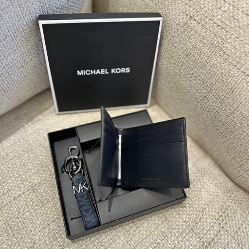 محفظة + ميدالية مايكل كورس رجالي