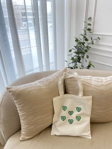 Hearts tote bag