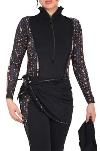 طقم سباحة نسائي اسلامي 4 قطع