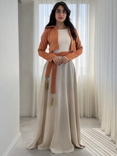 جلابية روعة بتصميم انيق وناعم