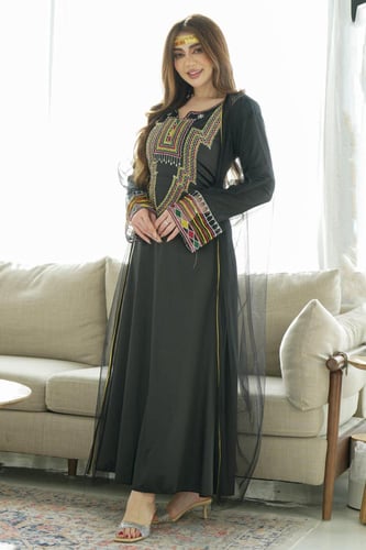 جلابية بناتي يوم التأسيس بتصميم جنوبي أصيل