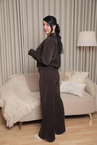 طقم نسائي شتوي 4 الوان