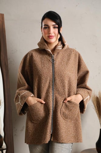 جاكيت شتوي نسائي صوف