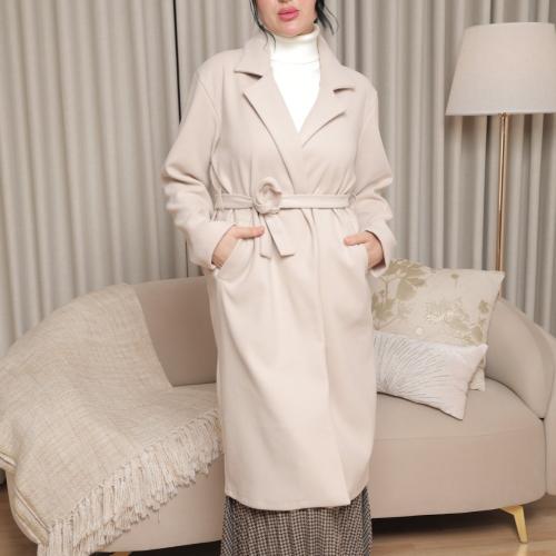 معطف نسائي شتوي ميدي