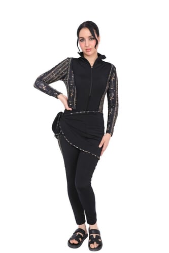 طقم سباحة نسائي اسلامي 3 قطع