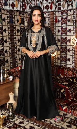 جلابية تأسيس رمضاني بتصميم تراثي فاخر