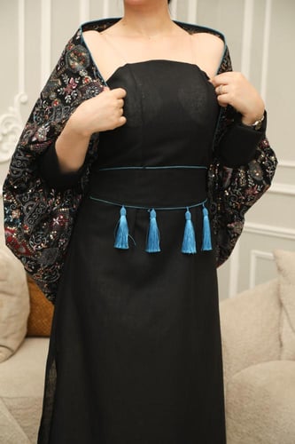 جلابية نسائية فخمة رمضانية للسهرات