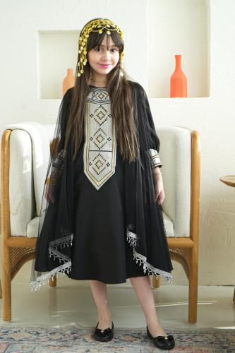 جلابية بناتي يوم التأسيس بتصميم تراثي أصيل