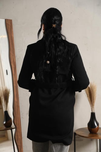 معطف نسائي شتوي قصة إيطالي