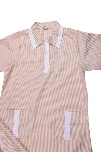 ملابس عاملات خطوط مقلمة 3 قطع