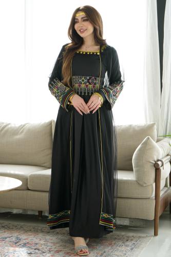 جلابية نسائي يوم التأسيس الفخمة بتصميم جنوبي أصيل