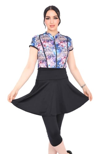 طقم سباحة نسائي اسلامي 3 قطع