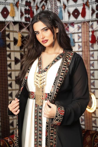 جلابية يوم التأسيس رمضانية تراثية