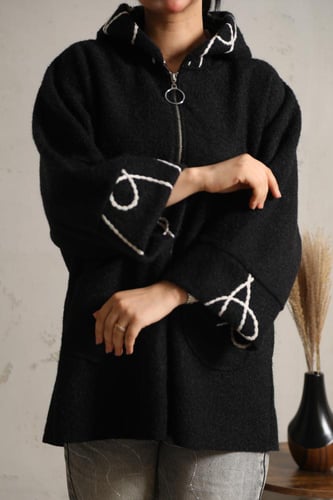 جاكيت شتوي نسائي صوف