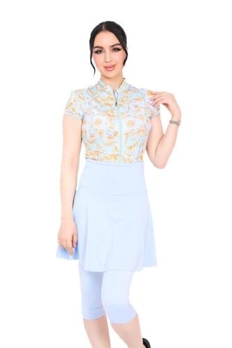 طقم سباحة نسائي اسلامي 3 قطع