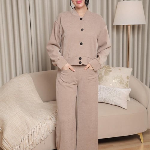 طقم نسائي شتوي 4 الوان