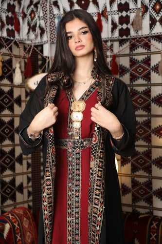 جلابية رمضانية فخمة بتصميم تراثي