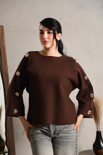 بلوزة نسائي شتوي 3 الوان