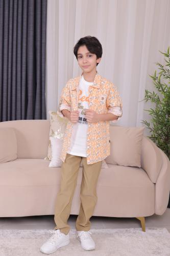 طقم ولادي انيق 3 قطع