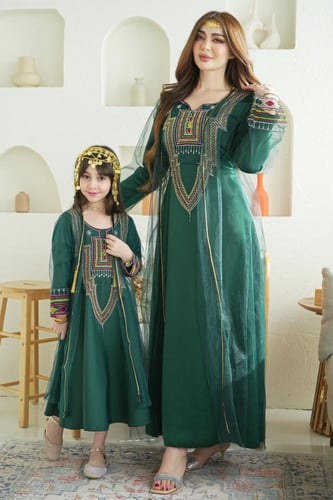 جلابية نسائي يوم التأسيس بتصميم تراثي أصيل