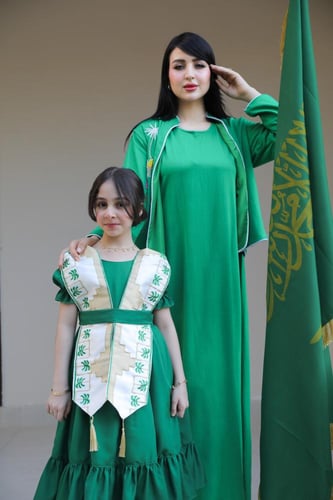 جلابية نسائي اليوم الوطني