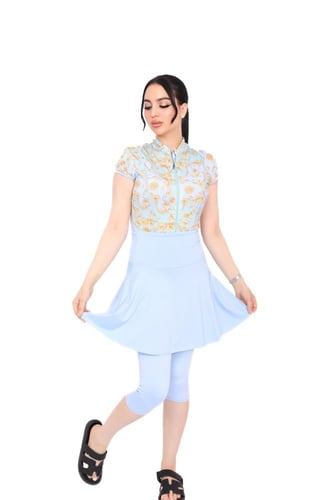 طقم سباحة نسائي اسلامي 3 قطع