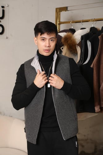 صديري جهتين شتوي رجالي