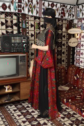 جلابية تأسيس رمضاني بتصميم تراثي فاخر