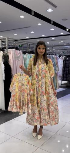 جلابية نسائي مشجرة فخمة