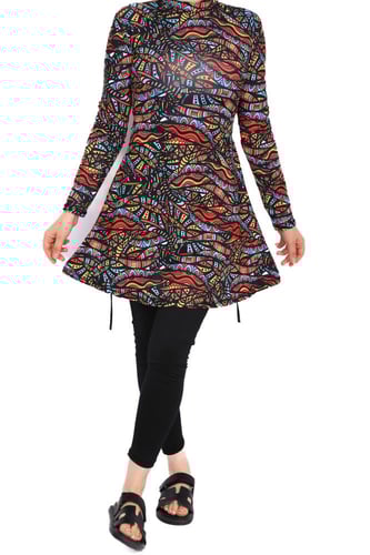 طقم سباحة نسائي اسلامي قطعتين