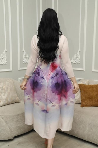 فستان العيد ناعم مورد قصة A‑line