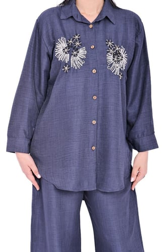 طقم سفر فاخر من قطعتين – أناقة ناعمة وراحة مثالية