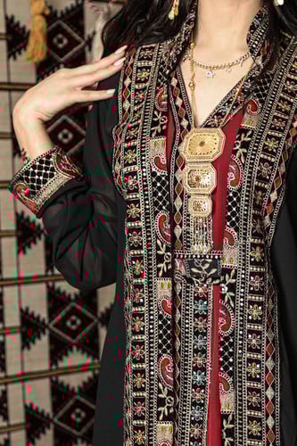 جلابية رمضانية فخمة بتصميم تراثي