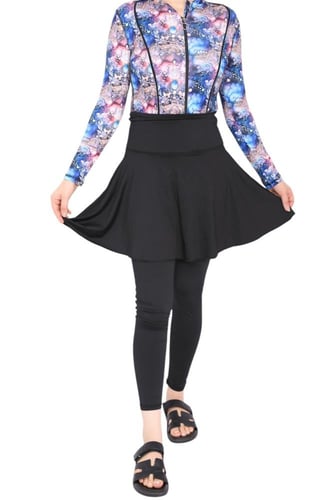 طقم سباحة نسائي اسلامي 3 قطع