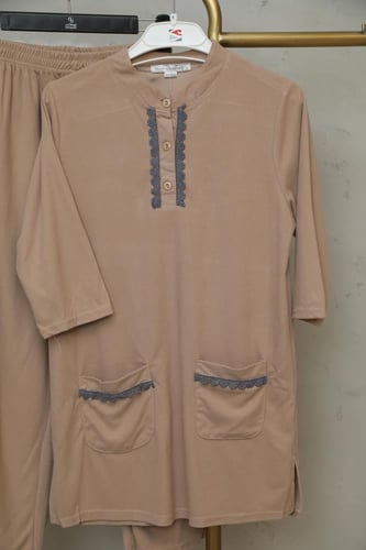 طقم عاملات شتوي قطعتين