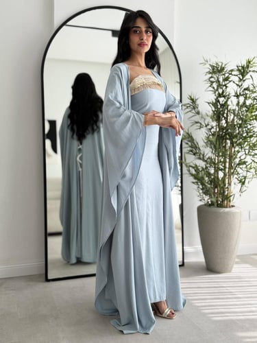 جلابية كشخة تصميم راقي قطعتين