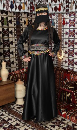 جلابية يوم التأسيس رمضانية ساتان تراثية