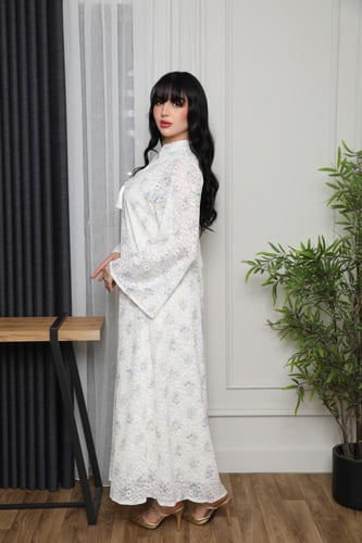 جلابية رمضانية واسعة مشجرة