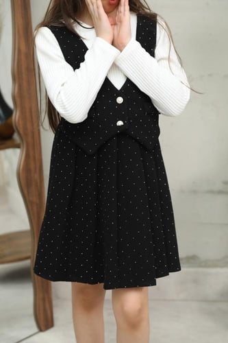 طقم بناتي شتوي فخم