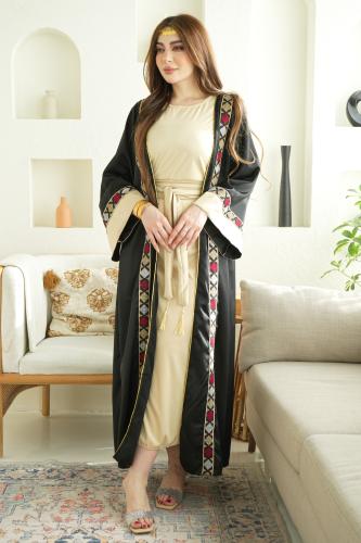 جلابية نسائي مناسبات بتصميم تراثي أصيل