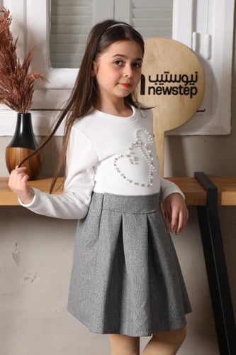 طقم بناتي شتوي فخم