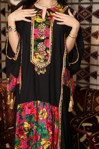 جلابية يوم التأسيس رمضانيه بتصميم تراثي