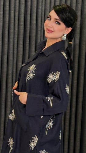 طقم سفر فاخر من قطعتين – أناقة ناعمة وراحة مثالية