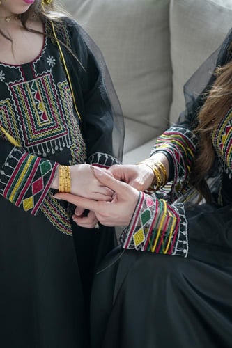 جلابية نسائي يوم التأسيس بتصميم جنوبي أصيل