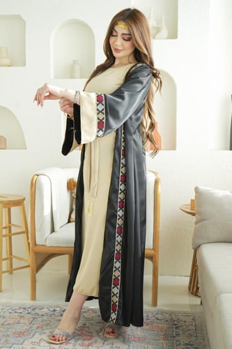 جلابية نسائي مناسبات بتصميم تراثي أصيل