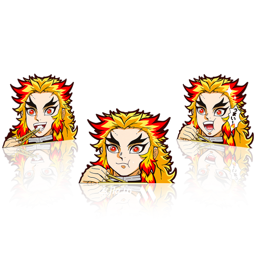 ستيكر 3D متحرك - رينغوكو كوجيرو من أنمي قاتل الشيا...