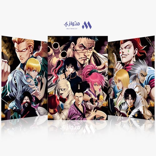 بوستر أنمي 3D متحرك - عصابة العناكب من أنمي القناص